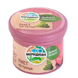 Риет из тунца «Меридиан», 100 г