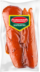 Карпаччо Влмк Экстра из мяса птицы сырокопченое