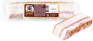 Грудинка Друже Нежная копчено-вареная