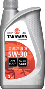 Масло моторное Takayama синтетическое SAE 5W-30 API SL/СF