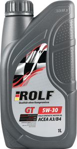 Масло моторное Rolf GT SAE 5W-30 ACEA A3/B4 синтетическое