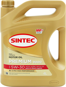 Масло моторное Sintec Premium 9000 5W–30 A3/B4