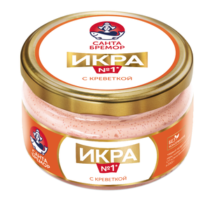 Икра Санта Бремор деликатесная с креветкой