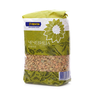 Чечевица зеленая ТМ Лента