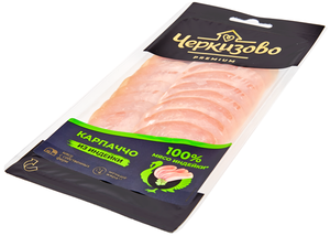 Карпаччо из индейки сырокопченое "Черкизово" Премиум нарезка, 85 г