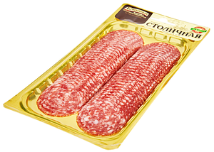 Колбаса сырокопченая Столичная полусухая ТМ Егорьевская Фабрика