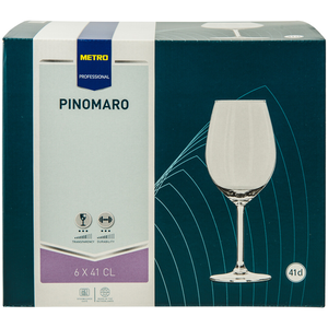 Набор бокалов для красного вина Metro Professional Pinomaro, 410 мл х 6 шт