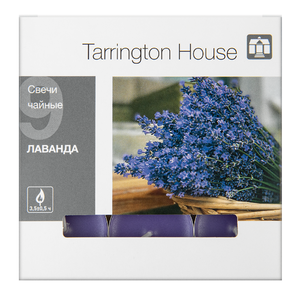 Свеча чайная Tarrington House ароматическая Лаванда, 9 шт