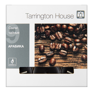 Свеча чайная Tarrington House ароматическая Арабика, 9 шт