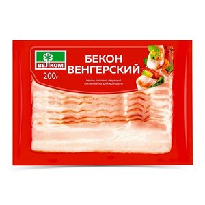 Бекон Венгерский варено-копченый ТМ Велком