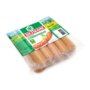 Сосиски сливочные «Велком», 460 г