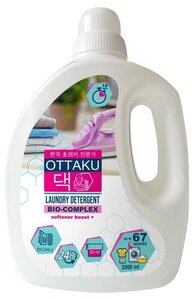 Гель для стирки универсальный Ottaku BioComplex 2-в-1 с арома-кондиционером концентрат