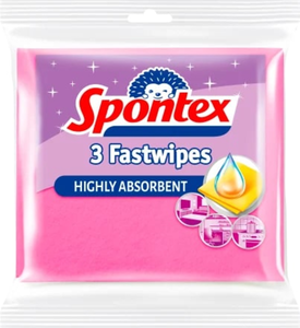 Салфетка Spontex Fastwipes впитывающая 38 x 35 см, 3 шт