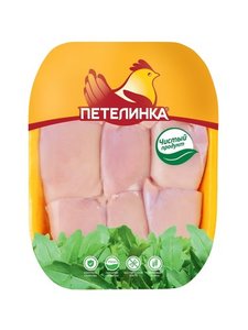 Филе бедра цыпленка - бройлера ТМ Петелинка Филе бедра цыпленка - бройлера ТМ Петелинка