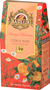 Чай черный Basilur Винтажные цветы Цитрусовое наслаждение листовой