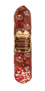 Колбаса Рублевский Брауншвейгская сырокопченая срез