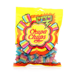 Жевательный мармелад Sour Belts Mini с фруктовым вкусом ТМ Chupa Chups (Чупа Чупс)