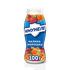 Напиток кисломолочный Малина-Морошка 1,2% ТМ Имунеле 