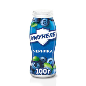 Напиток кисломолочный Черника 1,2% ТМ Имунеле 