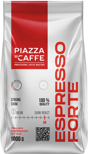 Кофе в зернах Piazza del Caffe Espresso Forte, 1 кг