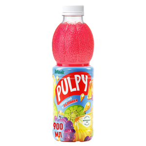 Напиток сокосодержащий Pulpy Тропический с мякотью, 900 мл