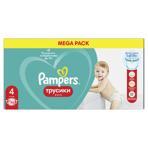 Трусики Pampers Maxi, 92 шт