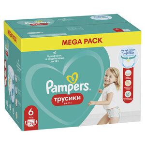 Трусики Pampers Extra Large, 76 шт