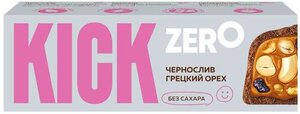 Батончик Kick Zero Чернослив, грецкий орех без сахара