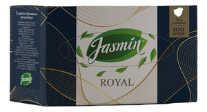 Салфетки бумажные Jasmin Royal 3 слоя, 100 шт