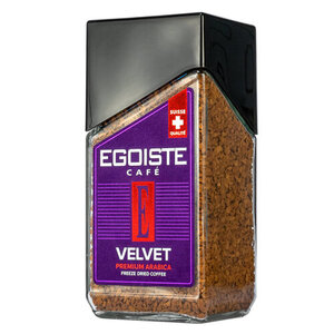 Кофе растворимый сублимированный Velvet (Вельвет) ТМ Egoiste (Эгоист)
