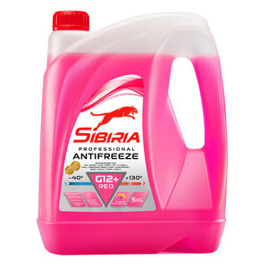 Антифриз красный G12 ТМ Sibiria (Сайбириа)