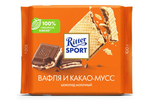 Шоколад какао вафля TM Ritter Sport (Ритер Спорт)