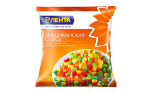 Смесь Мексиканская овощная быстрозамороженная ТМ Лента