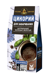 Цикорий жареный молотый ТМ Русский цикорий