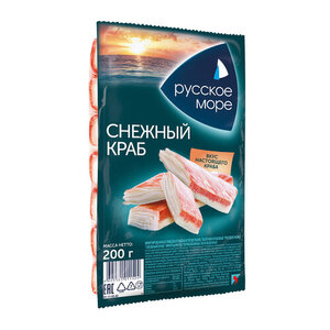 Крабовые палочки «Русское море» Снежный краб, 200 г