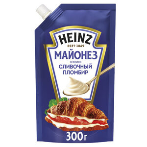 Майонез Heinz со вкусом Сливочный Пломбир 67%