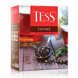 Чай черный Thyme (Тайм) в пакетиках 100*1,5г ТМ Tess (Тесс)