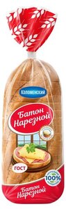 Батон Коломенский нарезка высший сорт
