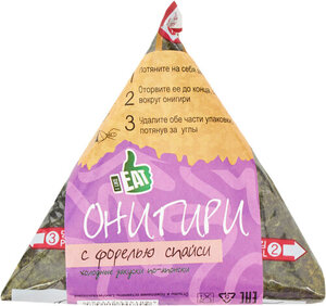 Онигири I like eat с форелью Спайси