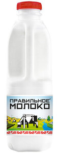 Молоко Правильное 3,2%-4% БЗМЖ