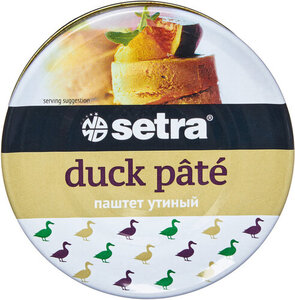 Паштет утиный ТМ Setra (Сетра)