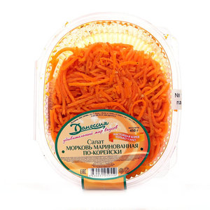 Салат морковь маринованная по-корейски ТМ Данессия