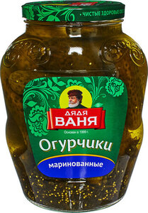 Огурцы маринованные слабокислые ТМ Дядя Ваня