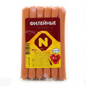 Сосиски филейные ТМ Останкино