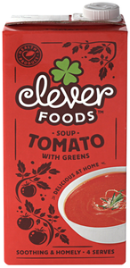 Суп томатный с зеленью