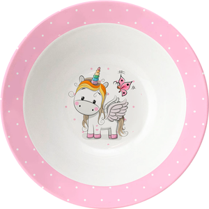 Салатник Homeclub Единорог, 17 см, фарфор
