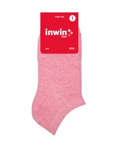 Носки детские Inwin розовый меланж, низкие, р14-22