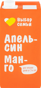 Нектар Выбор Семьи апельсин-манго