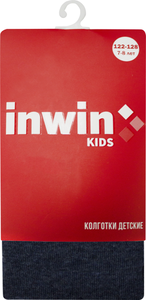 Колготки детские Inwin темно-серый меланж, р.86-140