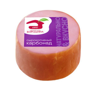 Карбонад сырокопченый Мясной Дом Бородина кусок